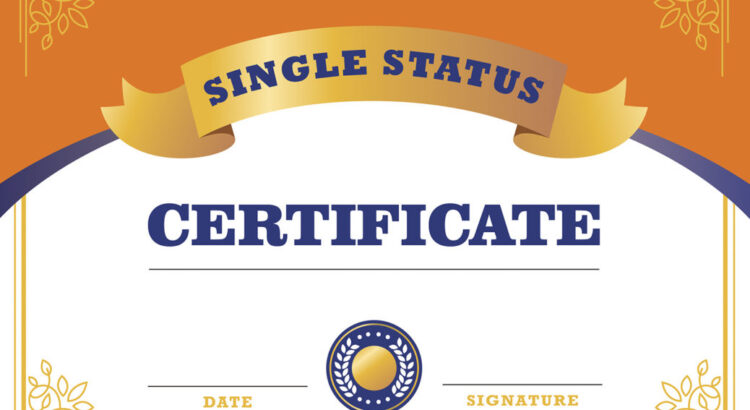 Single-Status-Certificate-India